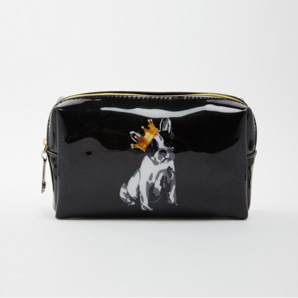 Ted Baker Bulldog with Crown Cosmetic/Travel Bag